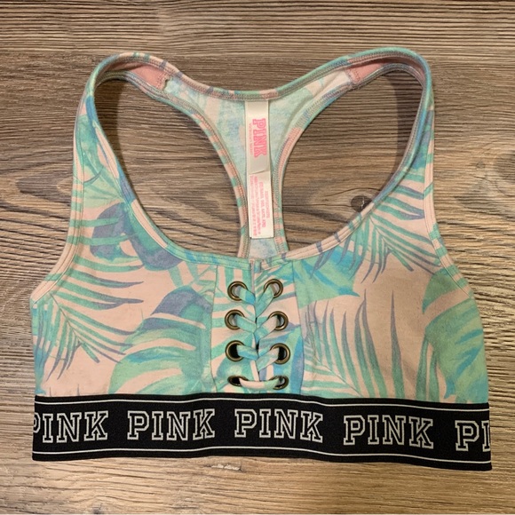 Pink Victoria Secret Bralette Floral Women’s Extra Small - Picture 1 of 3